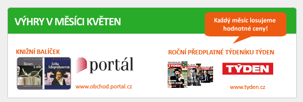 VÝHRY V MĚSÍCI KVĚTEN