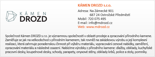 KÁMEN DROZD s.r.o.