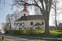 Kostel sv.Ondřeje, národní kulturní památka.