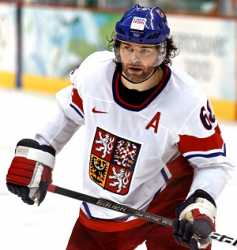 Jaromír Jágr - český hokejista hrající za klub Philadelphia Flyers v NHL