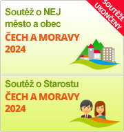 Soutěže "NEJ město a obec Čech a Moravy 2024" a "Primátor/Starosta Čech a Moravy 2024"